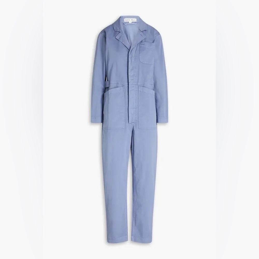 Alex Mill Cropped Standard Stretchcotton Jumpsuit